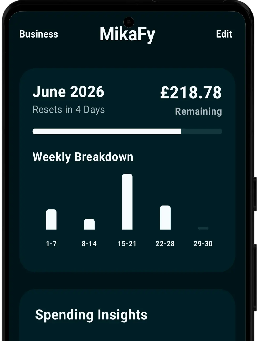 app mockup